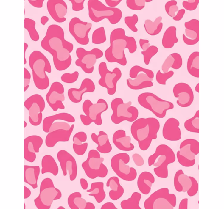 Store enrouleur rose imprimé léopard rose - TenStickers