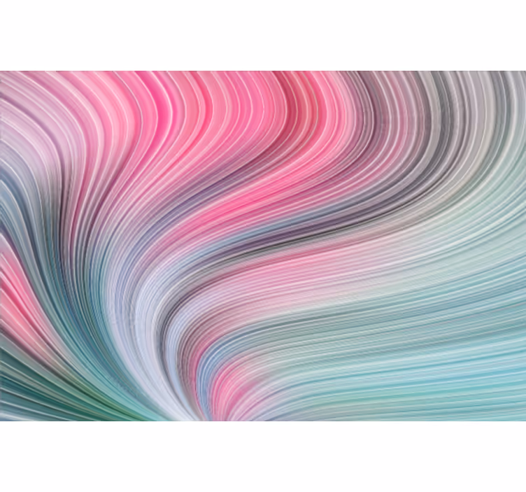 Store enrouleur salon rayures diagonales multicolores - TenStickers
