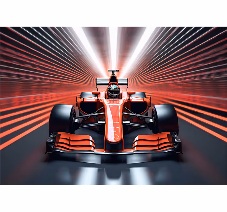 Store enrouleur rouge formule 1 - TenStickers