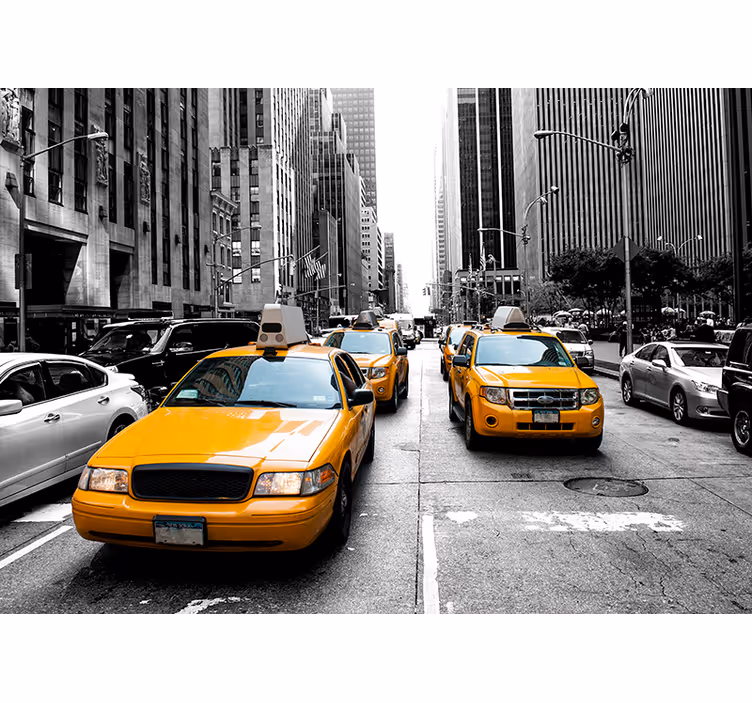 Store enrouleur salon taxi de new york - TenStickers