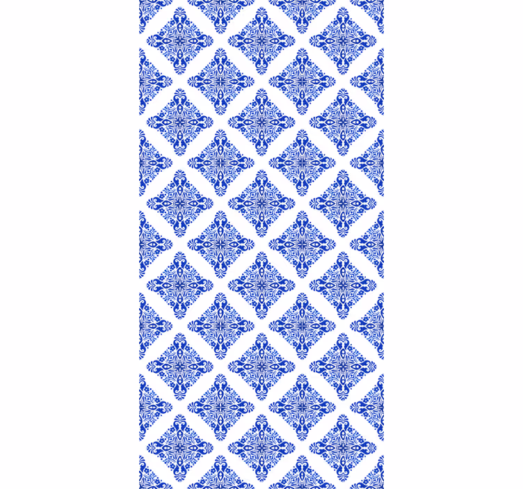 Store enrouleur bleu à motifs bleus - TenStickers