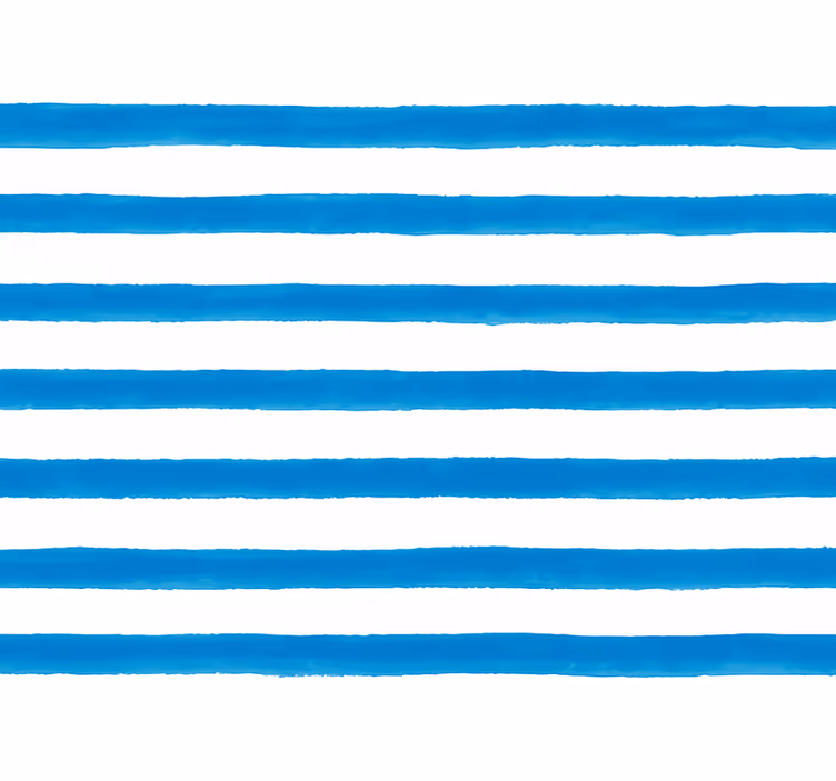 Store enrouleur bleu barres aquarelle bleues - TenStickers