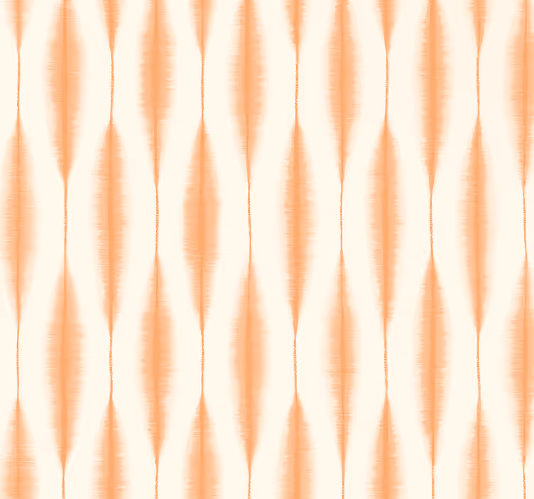 Store enrouleur moderne ikat kasuri orange - TenStickers