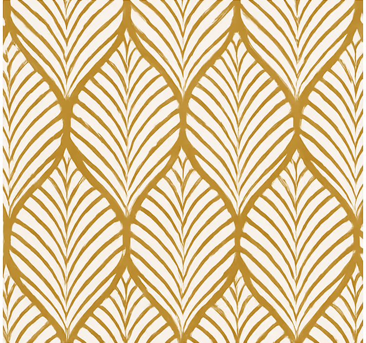 Store enrouleur moderne motif géométrique doré - TenStickers