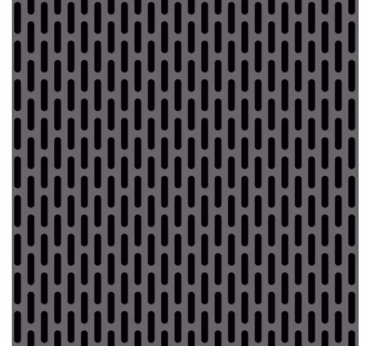 Store enrouleur moderne grille en métal noir - TenStickers