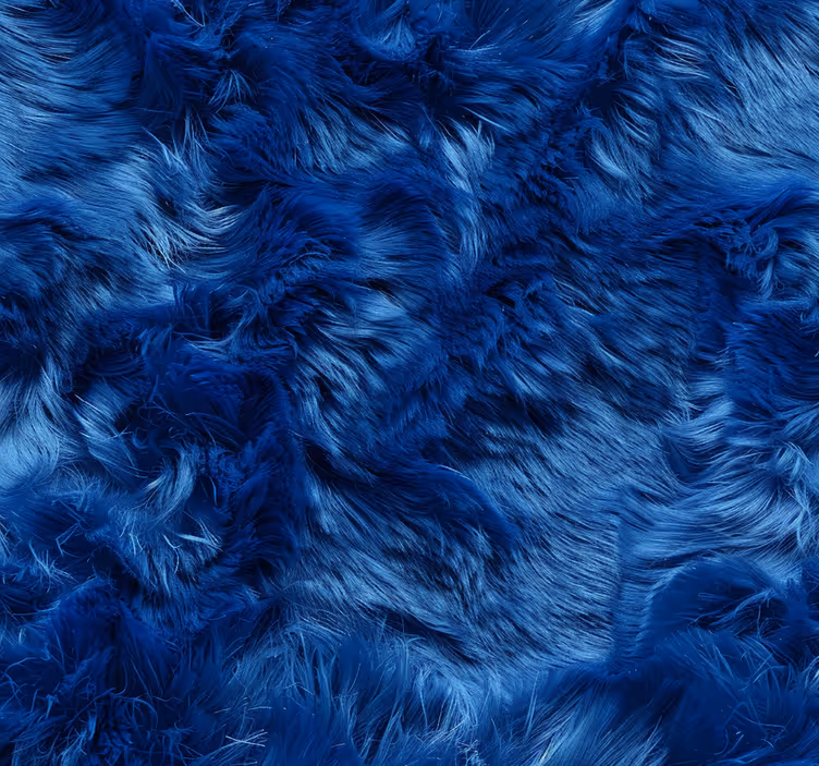 Store enrouleur bleu teintes de laine - TenStickers