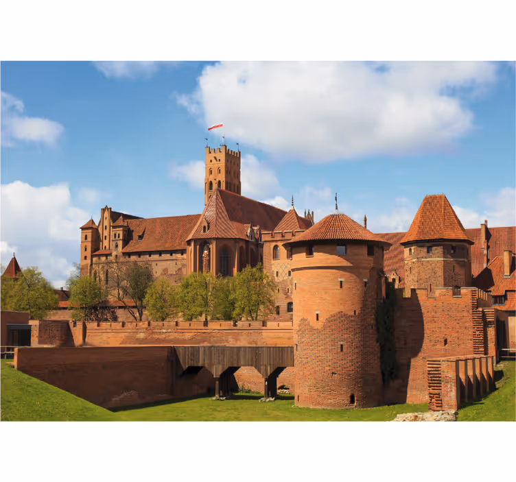 Store enrouleur salon château de malbork - TenStickers
