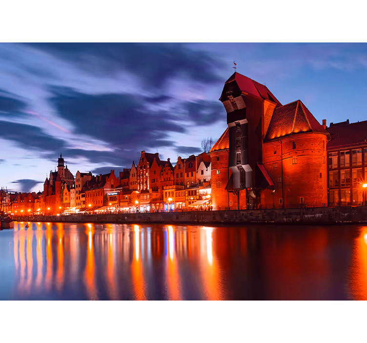 Store enrouleur salon port de gdańsk - TenStickers
