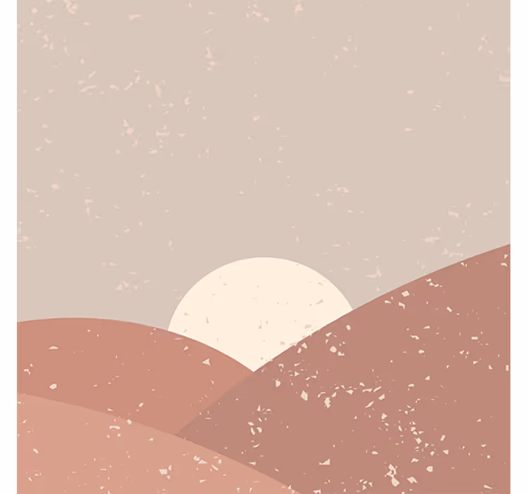 Store enrouleur salon art mural lever du jour - TenStickers