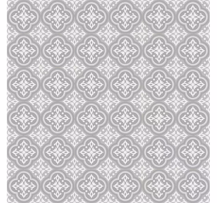 Store enrouleur gris carreaux portugais gris - TenStickers