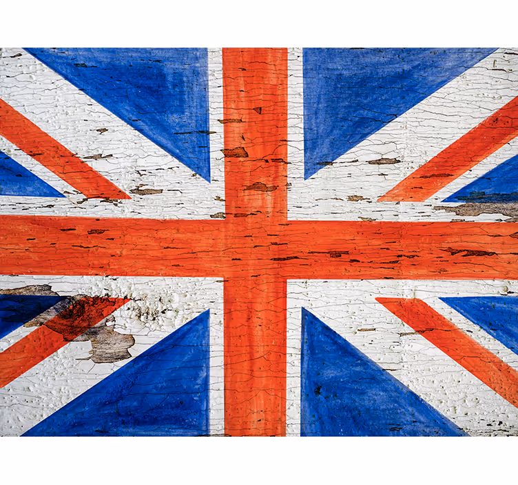Store enrouleur chambre style urbain drapeau uk - TenStickers