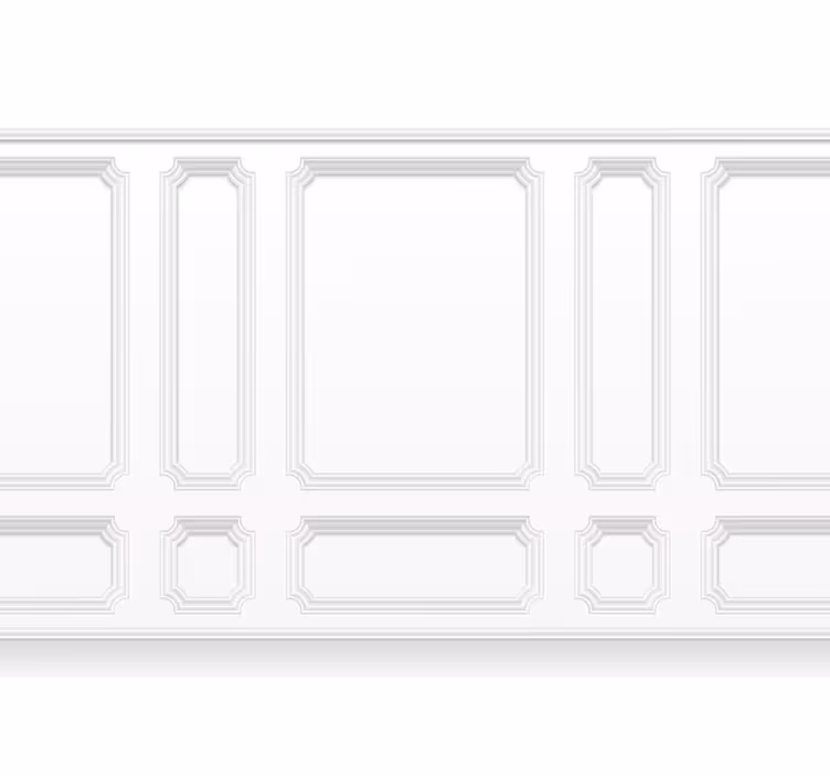 Store enrouleur blanc motifs classiques - TenStickers