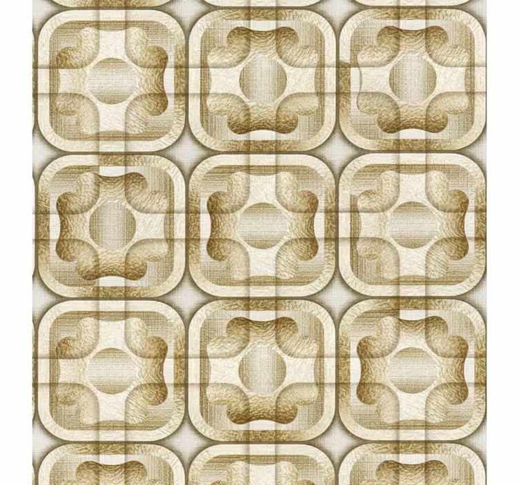 Store à enrouleur vintage motif rétro - TenStickers
