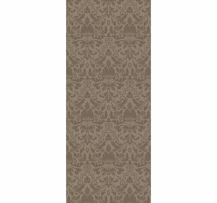 Store à enrouleur vintage détails floraux élégants - TenStickers