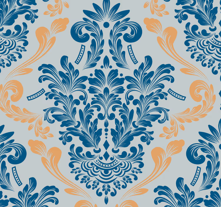 Store à enrouleur vintage design élégant florissant - TenStickers