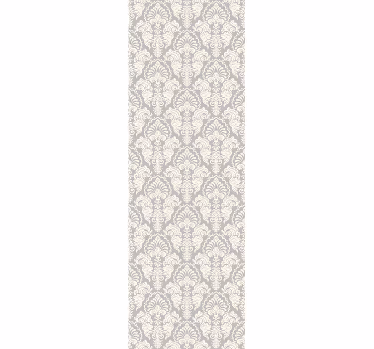 Store à enrouleur vintage à motif floral élégant - TenStickers