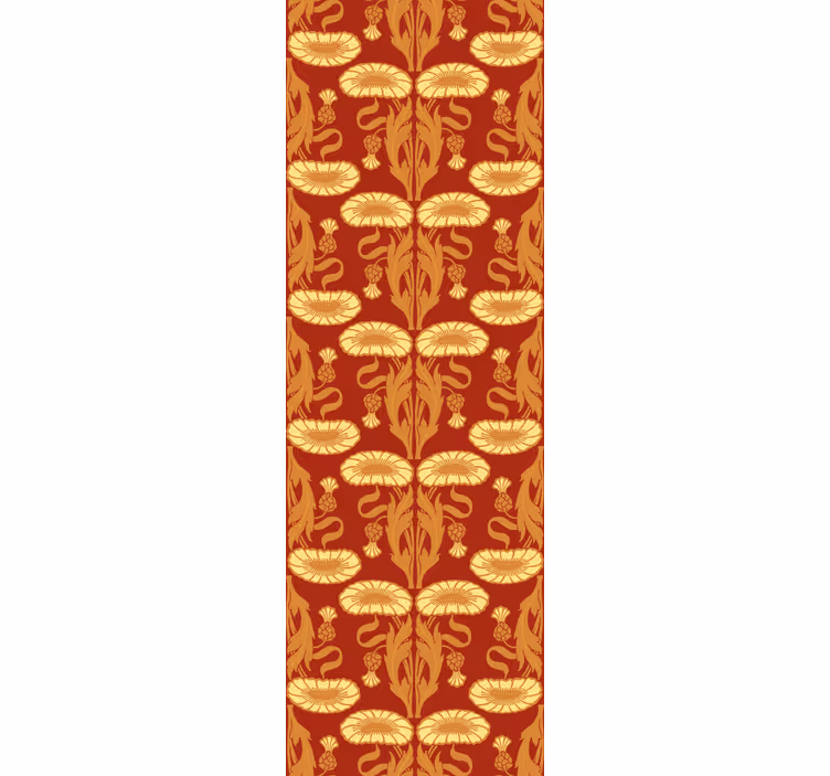 Store à enrouleur vintage style art nouveau - TenStickers