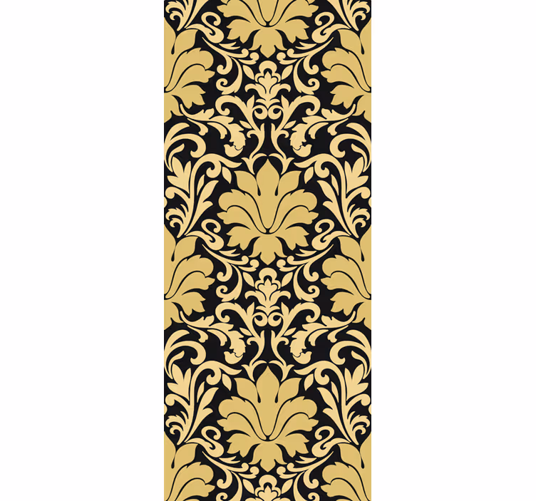 Store à enrouleur vintage style damassé luxe - TenStickers