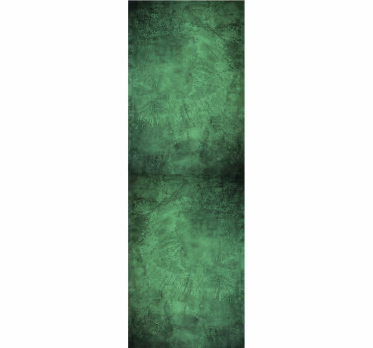 Store à enrouleur vintage motif rectangle vert rustique - TenStickers