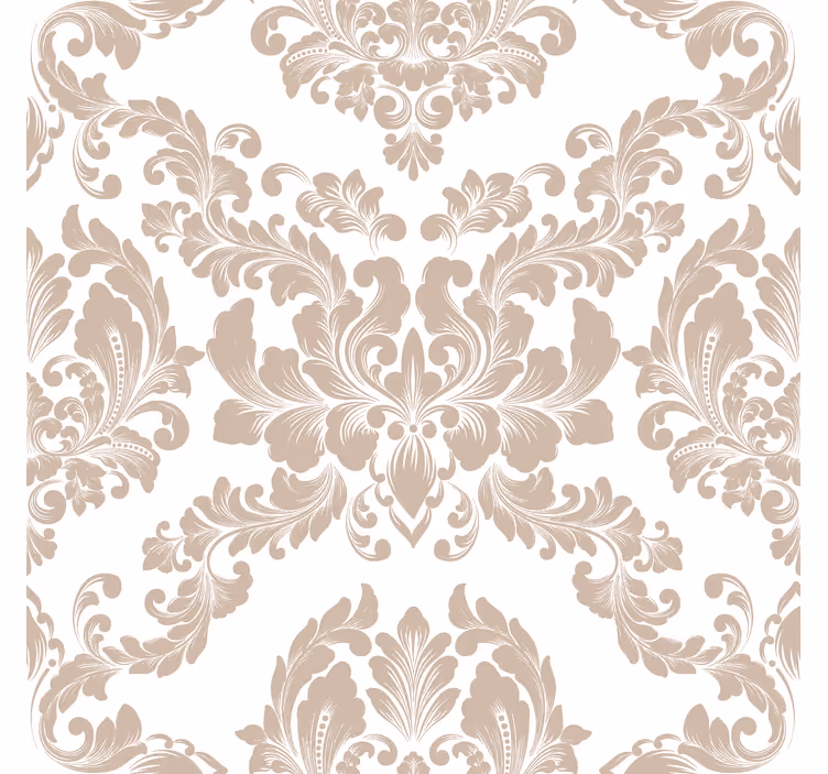 Store à enrouleur vintage motif damassé - TenStickers