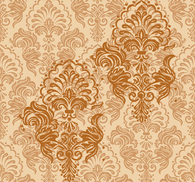Store à enrouleur vintage motif ancien aux couleurs chaudes - TenStickers