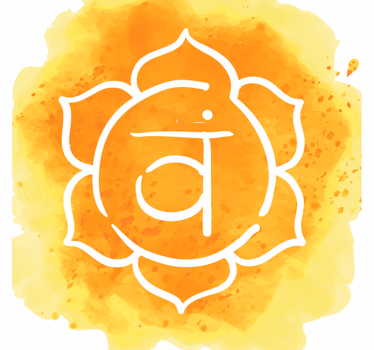 Store enrouleur salon symbole du chakra sacré - TenStickers