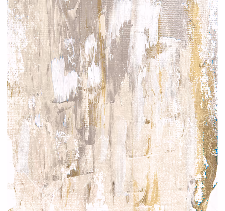 Store enrouleur salon tableau forêt blanche abstrait - TenStickers