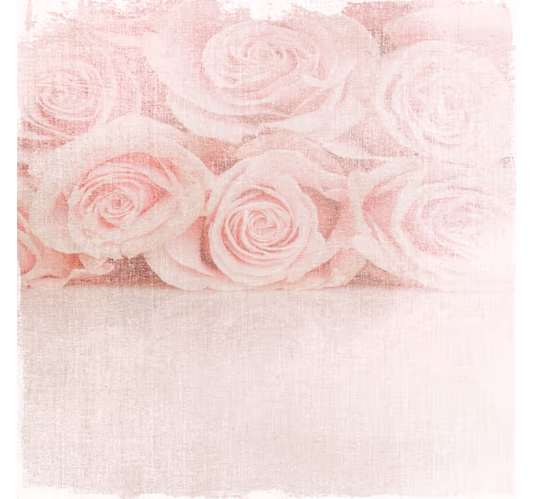 Store enrouleur salon roses roses pâles style shabby chic - TenStickers