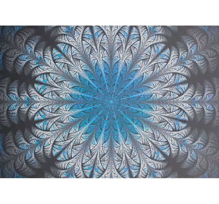 Store enrouleur chambre mandala brumeux - TenStickers