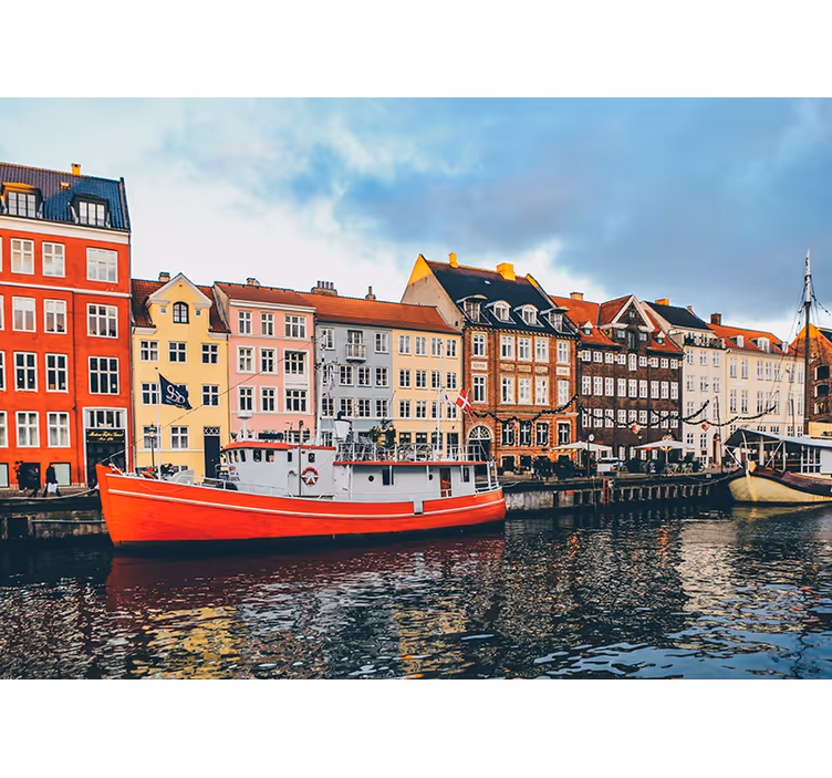 Store enrouleur chambre nyhavn beau et coloré - TenStickers