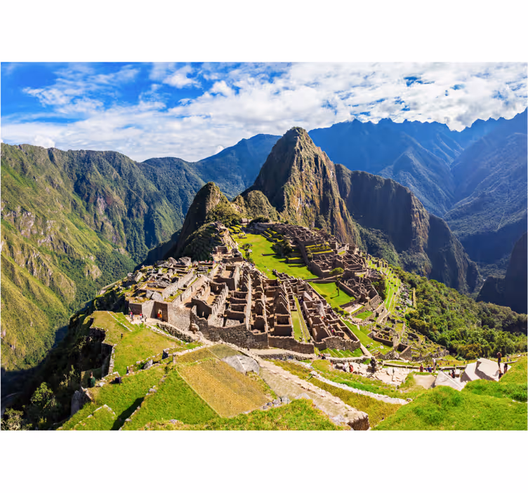 Store enrouleur chambre machu picchu au crépuscule - TenStickers