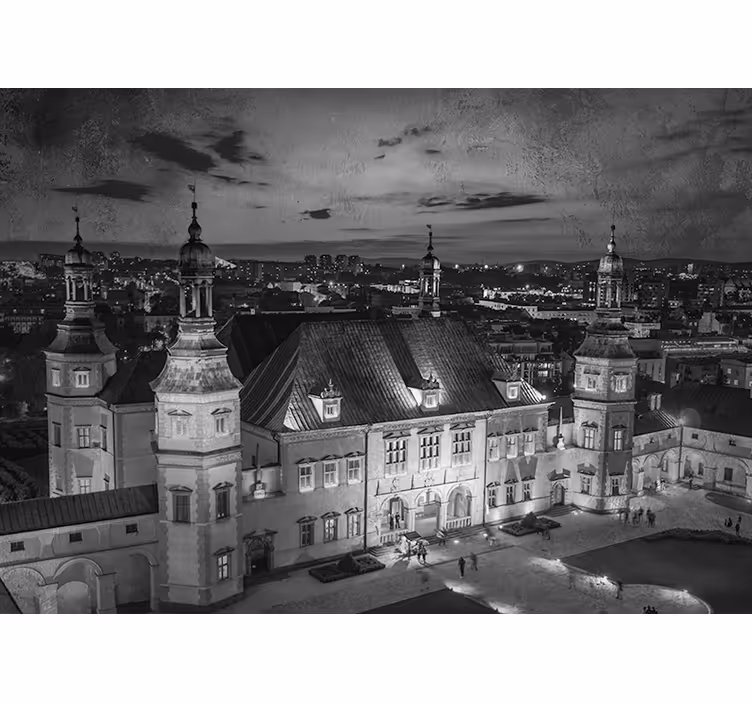 Store enrouleur chambre kielce la nuit - TenStickers