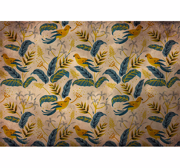 Store enrouleur chambre design oiseau scandinave - TenStickers