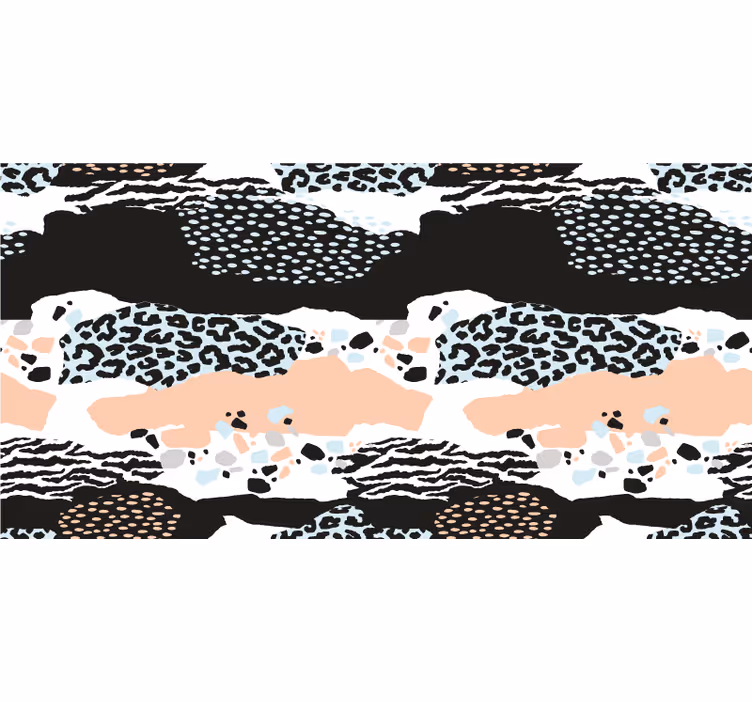 Store enrouleur chambre motif peau de léopard élégant - TenStickers