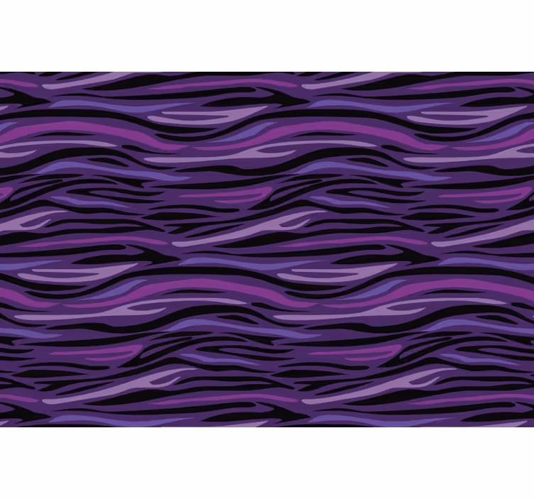 Store enrouleur chambre motif animal violet - TenStickers
