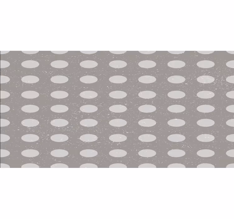 Store enrouleur chambre motif cercles gris géométriques - TenStickers