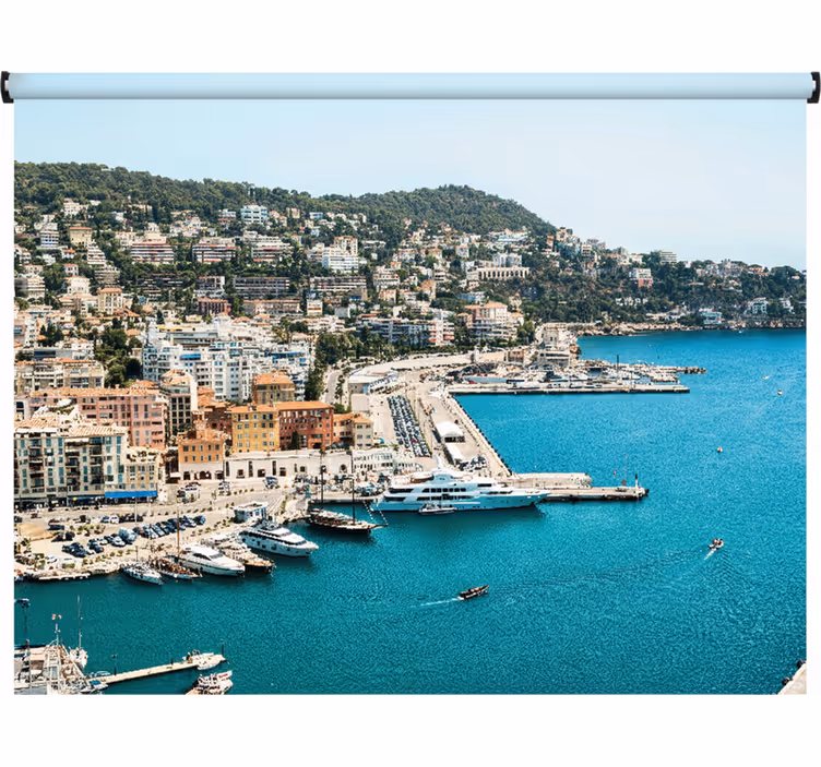Store enrouleur chambre port de la belle côte d'azur - TenStickers