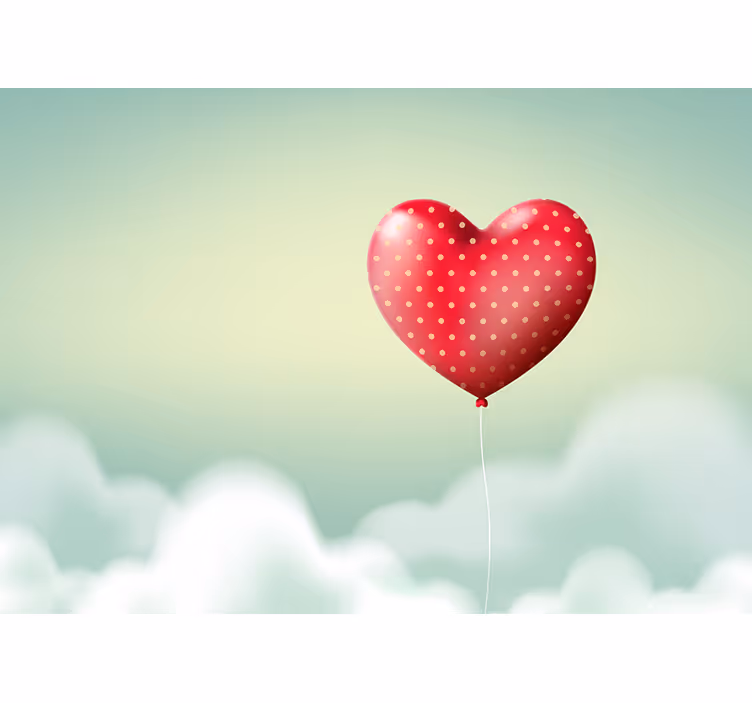 Store enrouleur pour chambre enfant ballon rouge mignon - TenStickers