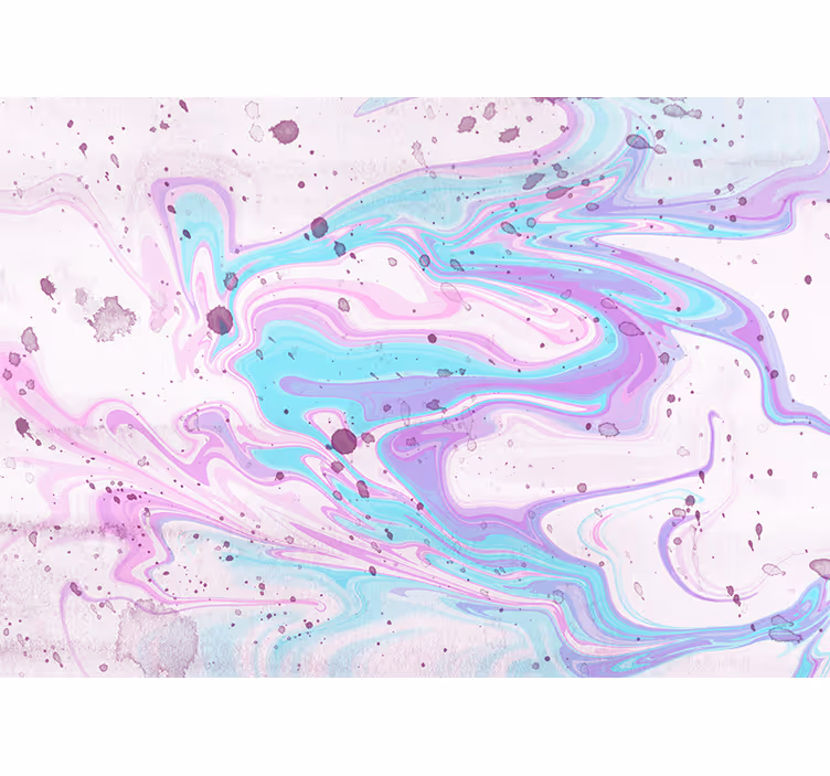 Store enrouleur pour chambre enfant marbre acide rose violet - TenStickers