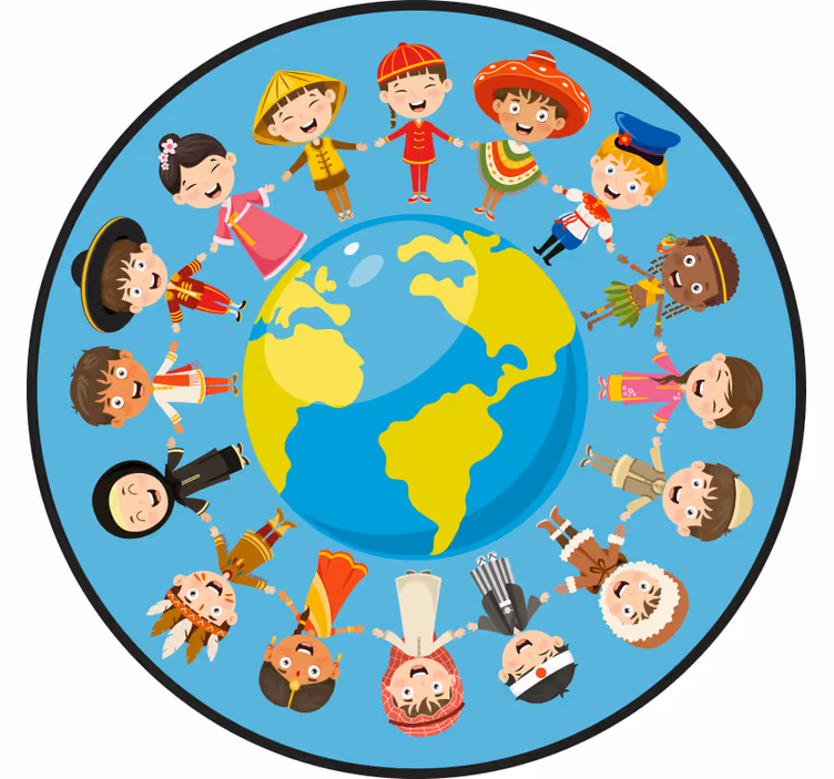 Store enrouleur pour chambre enfant ethnique - TenStickers
