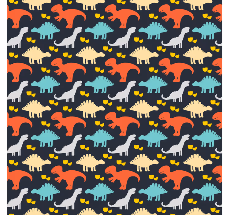 Store enrouleur pour chambre enfant dinosaures - TenStickers