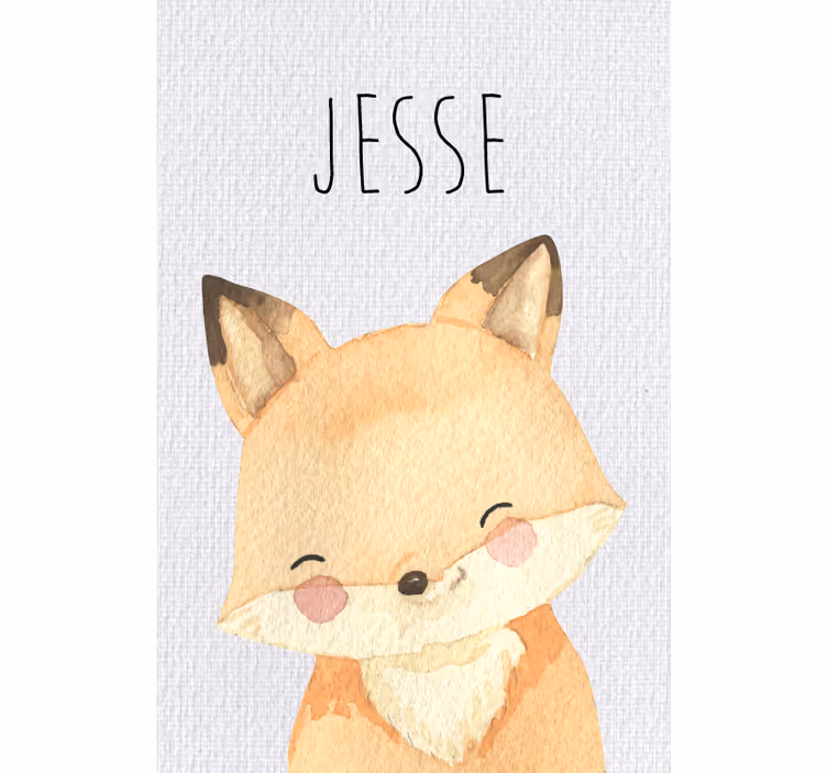 Store enrouleur pour chambre enfant renard des bois - TenStickers