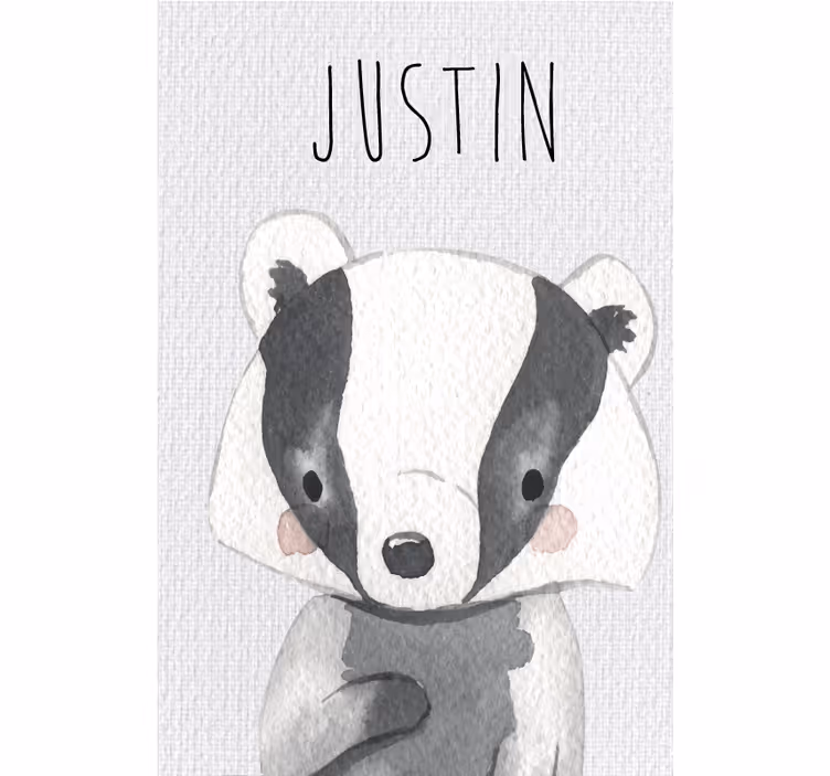 Store enrouleur pour chambre enfant raton laveur - TenStickers
