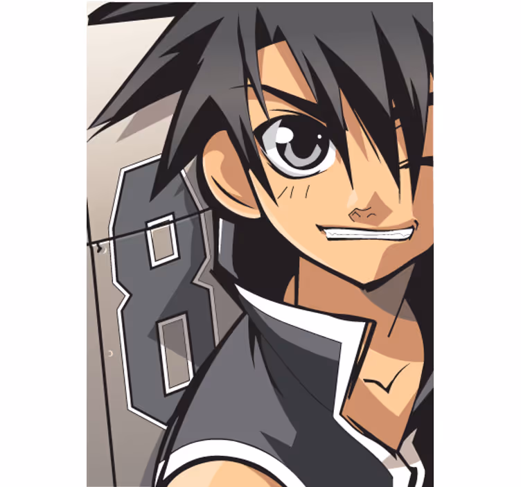 Store enrouleur pour chambre enfant affichage anime - TenStickers