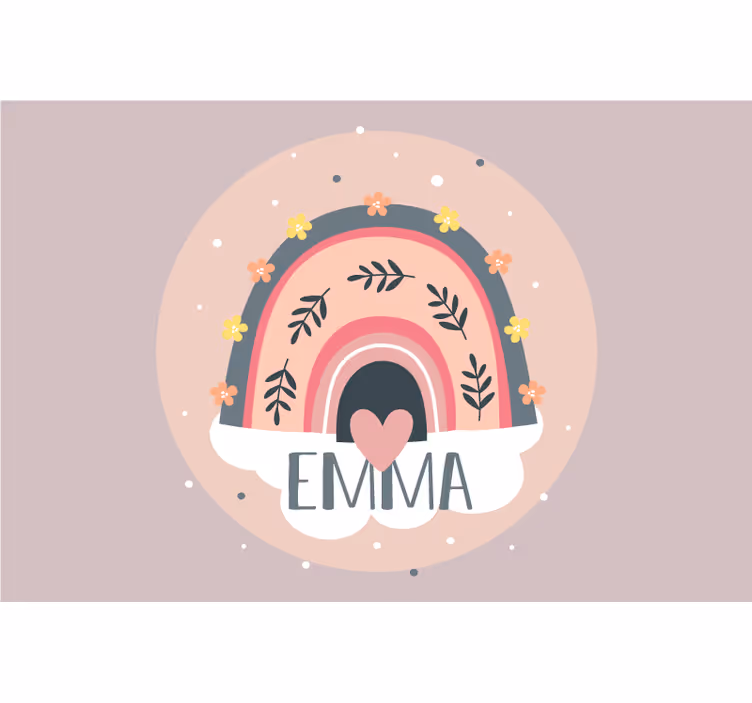 Store enrouleur pour chambre enfant arc-en-ciel - TenStickers