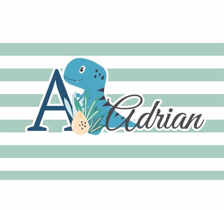 Store enrouleur pour chambre enfant animaux dinosaures - TenStickers