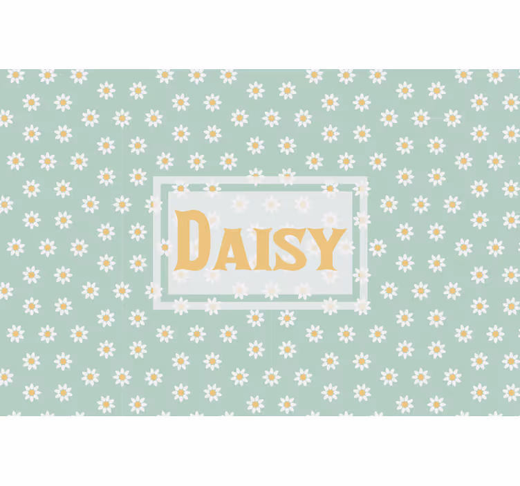 Store enrouleur pour chambre enfant motif marguerites - TenStickers