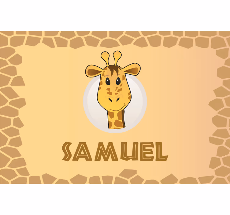 Store enrouleur pour chambre enfant nom personnalisable - TenStickers