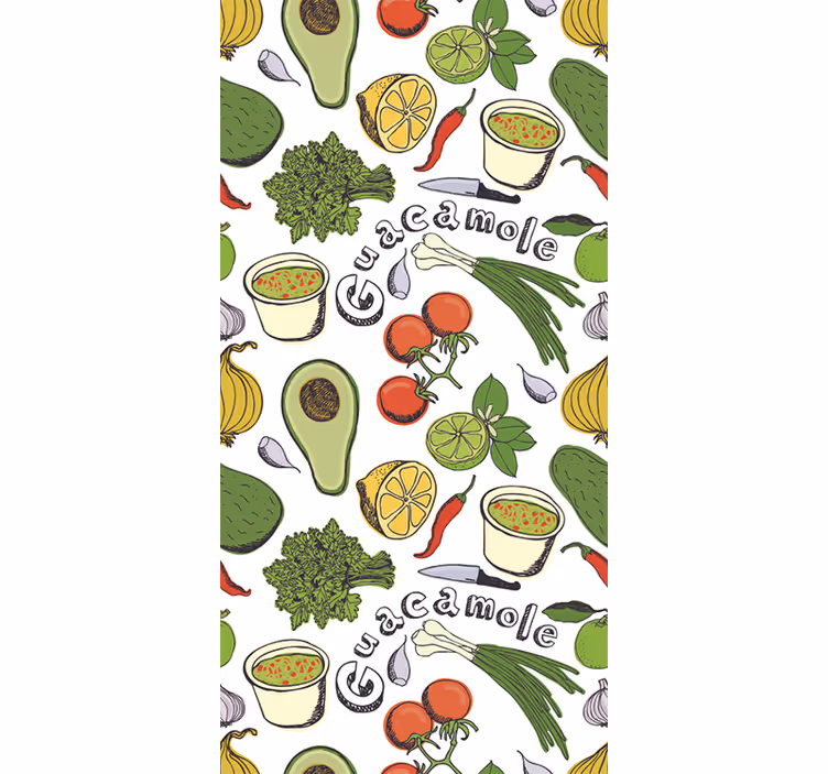 Store enrouleur cuisine décoratif fruits mexicains - TenStickers