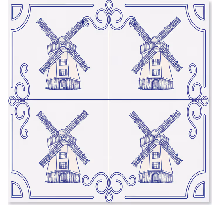 Store enrouleur cuisine design moulins à café - TenStickers